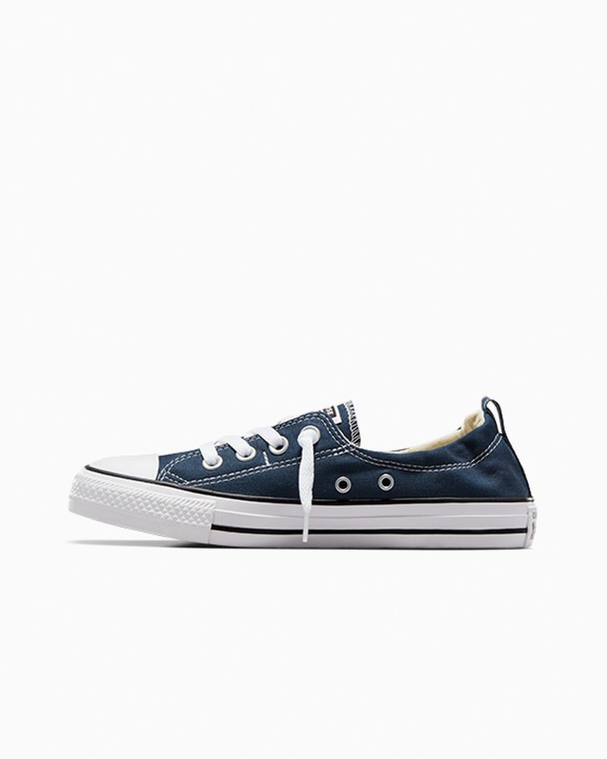 Zapatos Slip On Converse Chuck Taylor All Star Shoreline Mujer Azul Marino | PE 4L5PE0